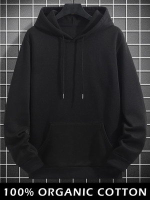Bliss Bell Full Sleeve Solid Men Sweatshirt