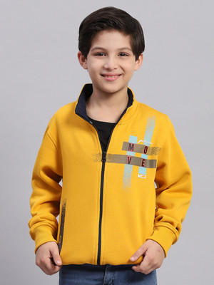 MONTE CARLO Full Sleeve Printed Boys Sweatshirt