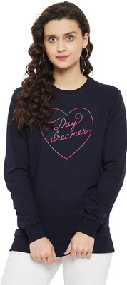 WEAR YOUR MIND Full Sleeve Graphic Print Women Sweatshirt