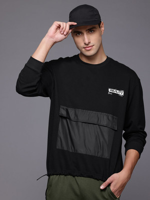 HRX by Hrithik Roshan Full Sleeve Solid Men Sweatshirt