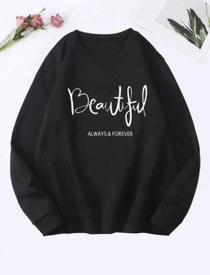 DRAXSTARS Full Sleeve Solid Women Sweatshirt