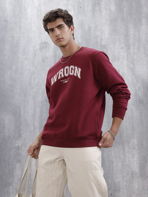 WROGN Full Sleeve Solid Men Sweatshirt