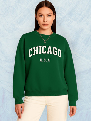 HouseOfCommon Full Sleeve Printed Women Sweatshirt