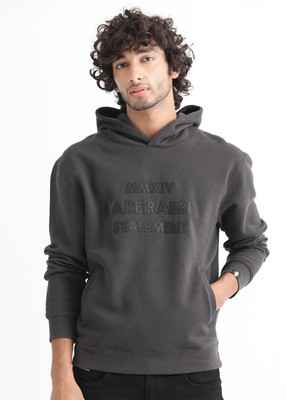 Rare Rabbit Full Sleeve Solid Men Sweatshirt