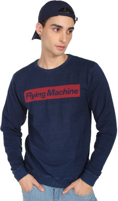 FLYING MACHINE Full Sleeve Printed Men Sweatshirt