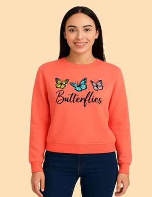 Veins Fashion Full Sleeve Printed Women Sweatshirt