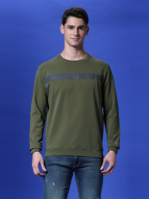Pepe Jeans Full Sleeve Solid Men Sweatshirt