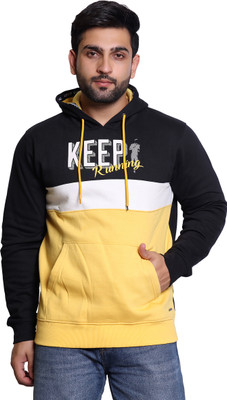 Mdby Full Sleeve Color Block Men Sweatshirt