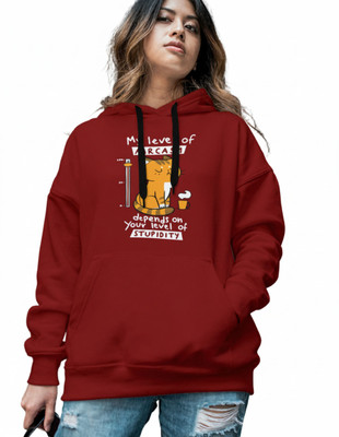 Arispo Full Sleeve Graphic Print Women Sweatshirt