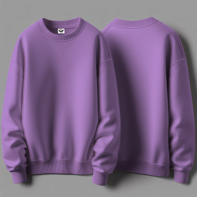 INFIRAX Full Sleeve Solid Men Sweatshirt