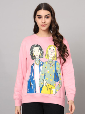 THE DRY STATE Full Sleeve Color Block Women Sweatshirt