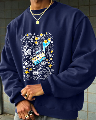 ENITOR Full Sleeve Printed Men Sweatshirt