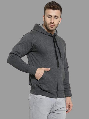 SPOWEARY Full Sleeve Solid Men Sweatshirt