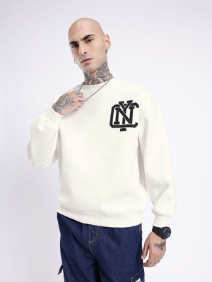 Glitchez Full Sleeve Printed Men Sweatshirt