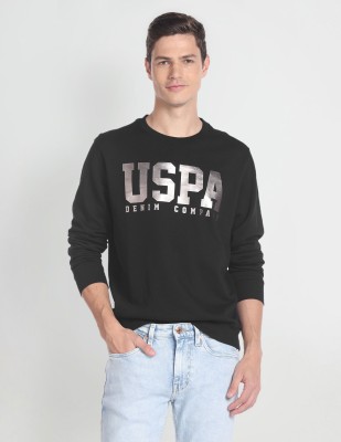 U.S. Polo Assn. Denim Co. Full Sleeve Printed Men Sweatshirt