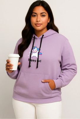 Wellvery Full Sleeve Graphic Print Women Sweatshirt