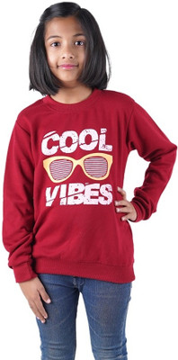 stylestorm Full Sleeve Printed Girls Sweatshirt