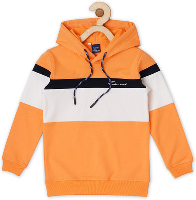 CAVIO Full Sleeve Color Block Boys Sweatshirt