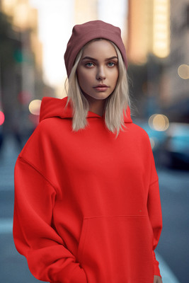 COLOR CAPITAL Full Sleeve Solid Women Sweatshirt