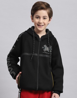 MONTE CARLO Full Sleeve Printed Boys Sweatshirt