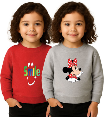 jpf Full Sleeve Printed Baby Boys & Baby Girls Sweatshirt