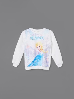 Fame Forever by Lifestyle Full Sleeve Printed Girls Sweatshirt