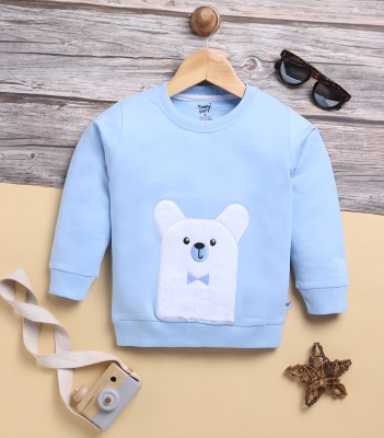 TOONYPORT Full Sleeve Embroidered Boys & Girls Sweatshirt