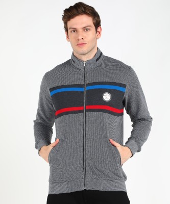 Moca by Monte Carlo Full Sleeve Striped Men Sweatshirt