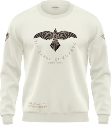 Warriorworld Full Sleeve Graphic Print Men Sweatshirt