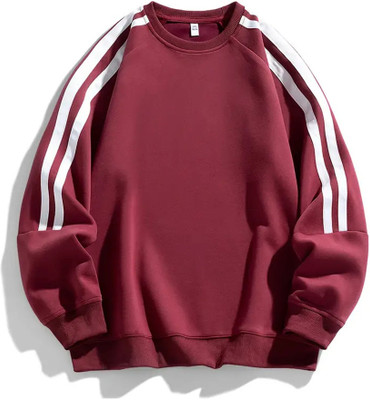 The Modern Soul Full Sleeve Striped Men Sweatshirt