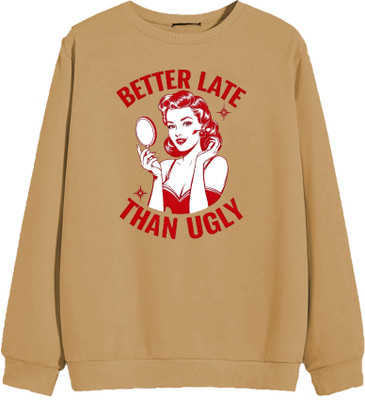 Absolute Defense Full Sleeve Graphic Print Men & Women Sweatshirt