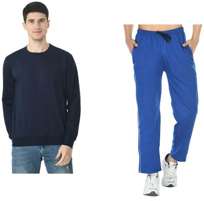 KAVYA Full Sleeve Solid Men Sweatshirt