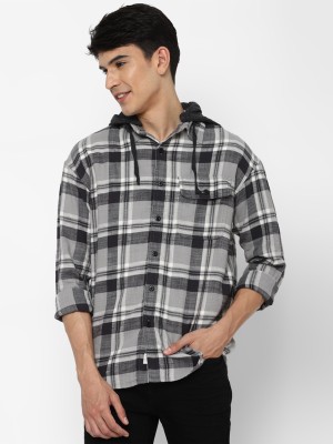 American Eagle Outfitters Full Sleeve Checkered Men Sweatshirt