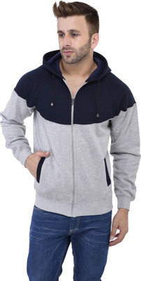 weardo Full Sleeve Color Block Men Sweatshirt