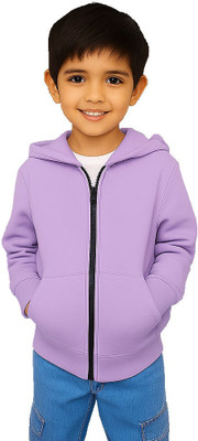 Kintu Parantu Full Sleeve Self Design Boys Sweatshirt