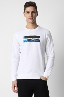 PETER ENGLAND Full Sleeve Printed Men Sweatshirt