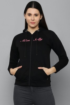 Allen Solly Full Sleeve Solid, Printed Women Sweatshirt