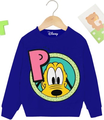 DISNEY BY MISS & CHIEF Full Sleeve Graphic Print Boys Sweatshirt