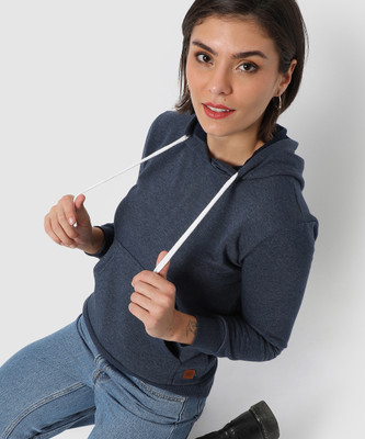Pina Colada Full Sleeve Solid Women Sweatshirt