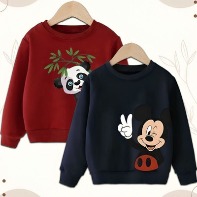 Purelegacy Full Sleeve Printed Boys & Girls Sweatshirt