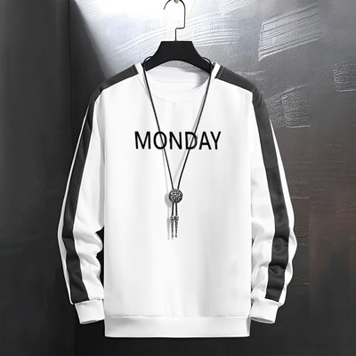 Bee Brezo Full Sleeve Self Design Men Sweatshirt