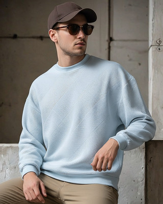 BEWAKOOF Full Sleeve Solid Men Sweatshirt