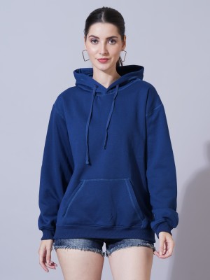 U&F Full Sleeve Solid Women Reversible Sweatshirt