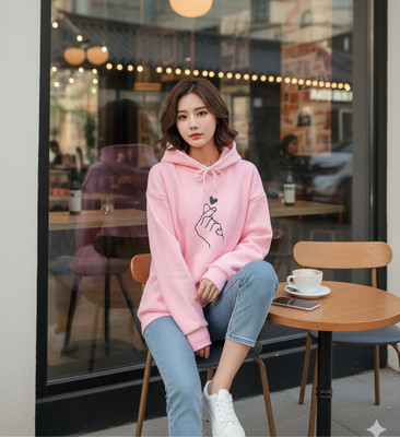 Ashkart Full Sleeve Graphic Print Women Sweatshirt