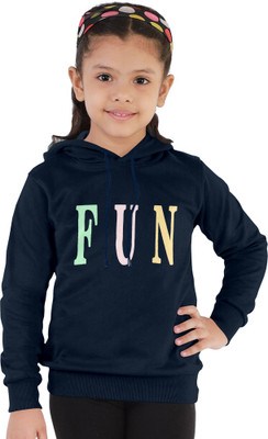 FunKrafts Full Sleeve Printed Girls Sweatshirt
