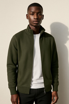 ParcelYard Full Sleeve Solid Men Sweatshirt