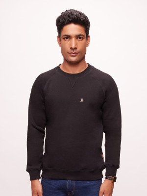 Bombay High Full Sleeve Solid Men Sweatshirt