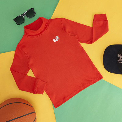 Pantaloons Junior Full Sleeve Solid Boys Sweatshirt