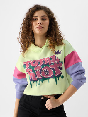 The Souled Store Full Sleeve Printed Women Sweatshirt