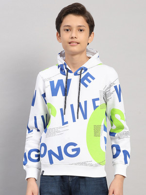 MONTE CARLO Full Sleeve Printed Boys Sweatshirt
